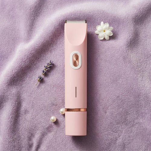 GLOW X 2in1 Bikini Trimmer for Women — Waterproof Body Hair Trimmer and Shaver